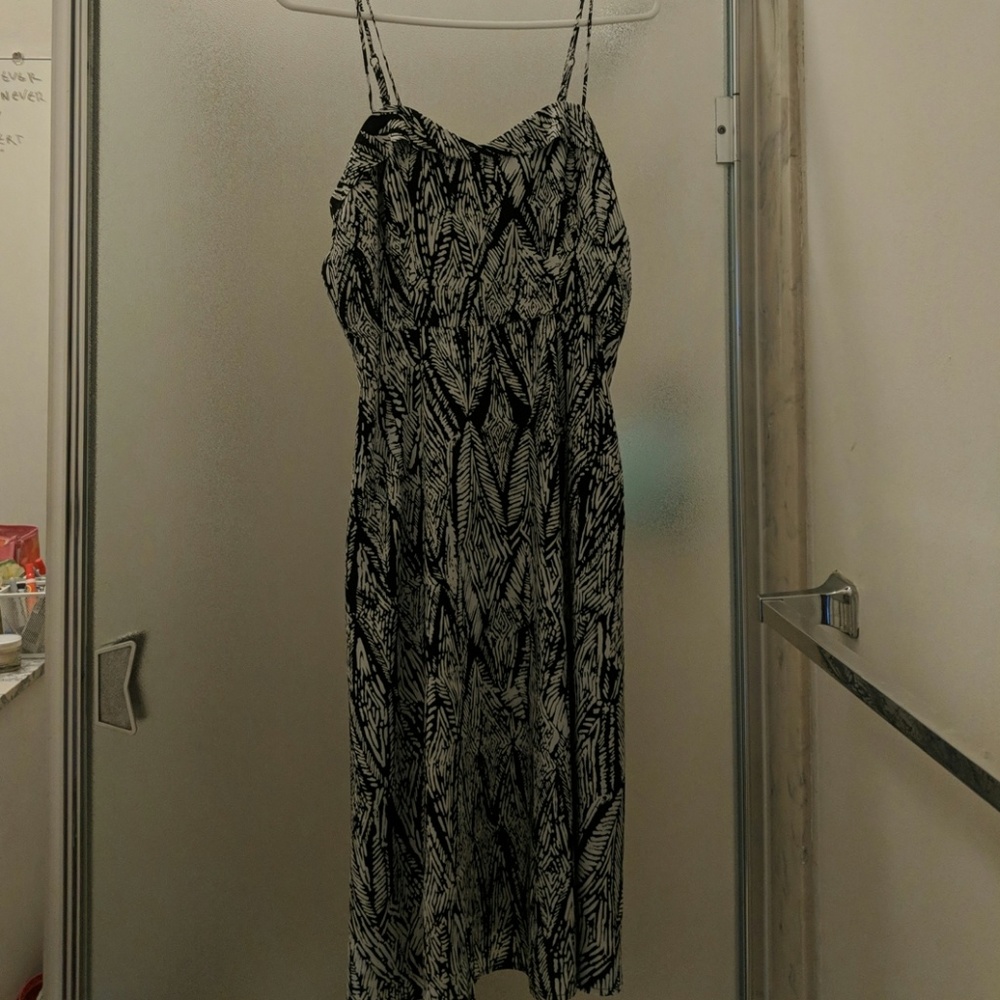 Black and White Dress